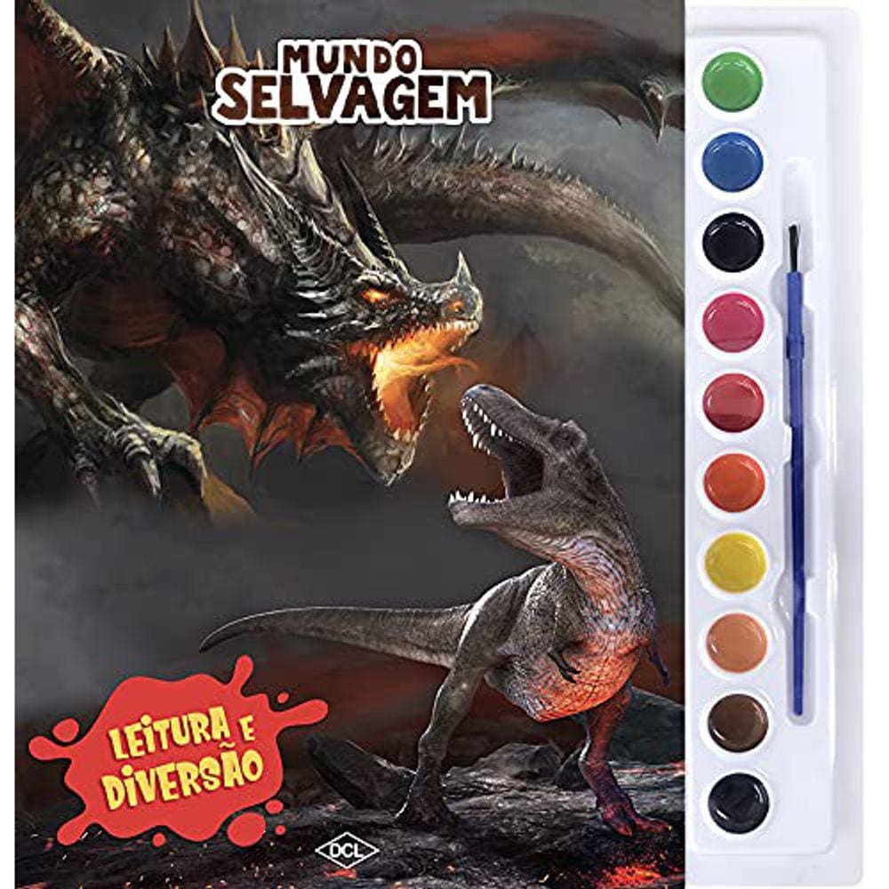 Aquarela - Mundo Selvagem - Leitura E Diversao