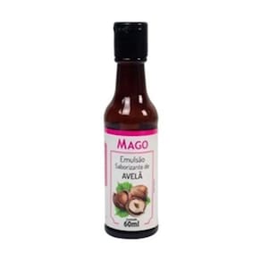 Emulsão Saborizante Essência Avelã 60ml Mago Concentrada