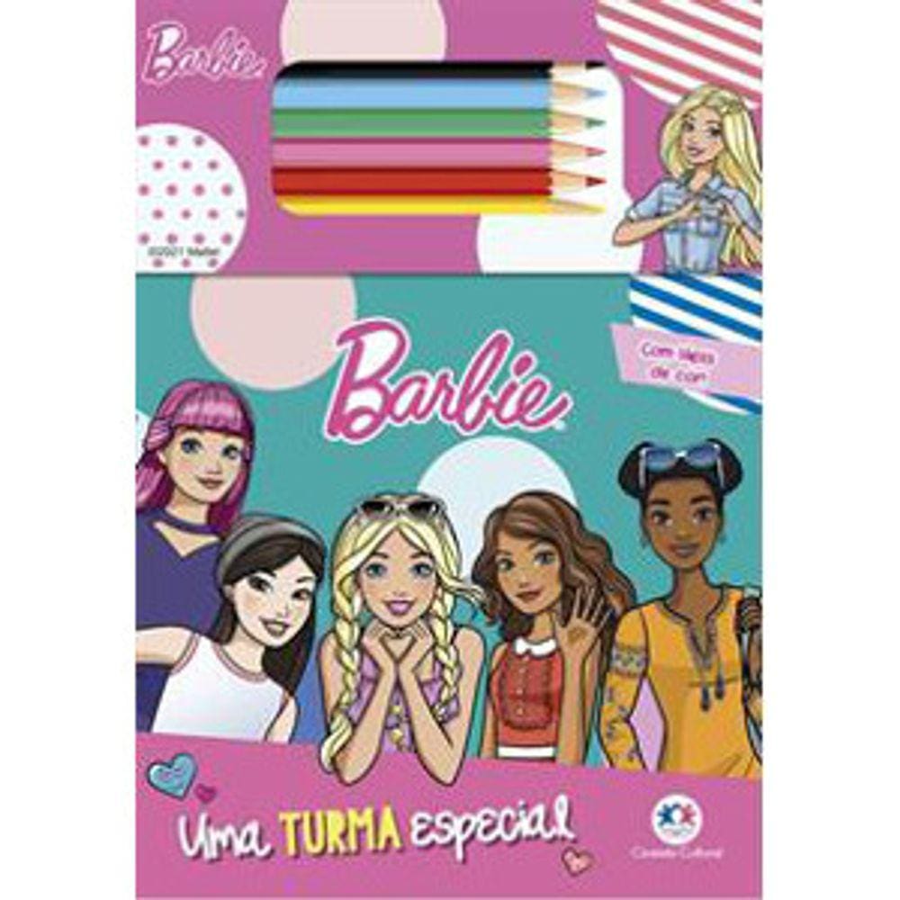 Barbie - 365 Desenhos para colorir - Aquarela Livros