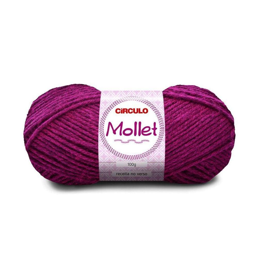 Lã Mollet Circulo 100G 0145- Chama