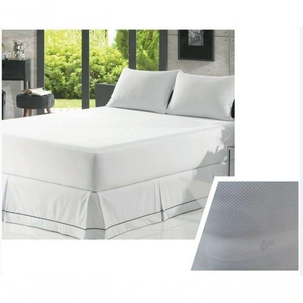 Protetor De Colchão Castor Solteiro Impermeável Malha Gel 100x200x50cm