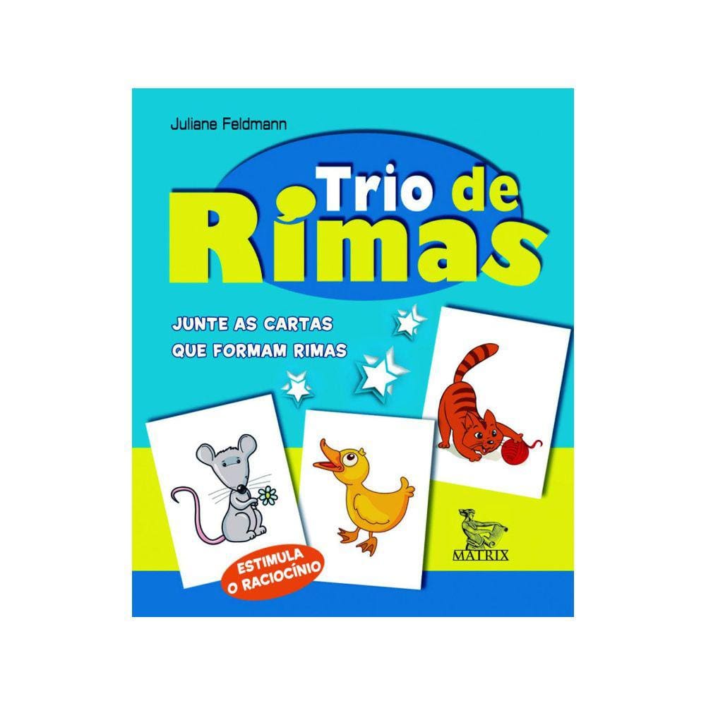 Livro Caixinha - Trio De Rimas