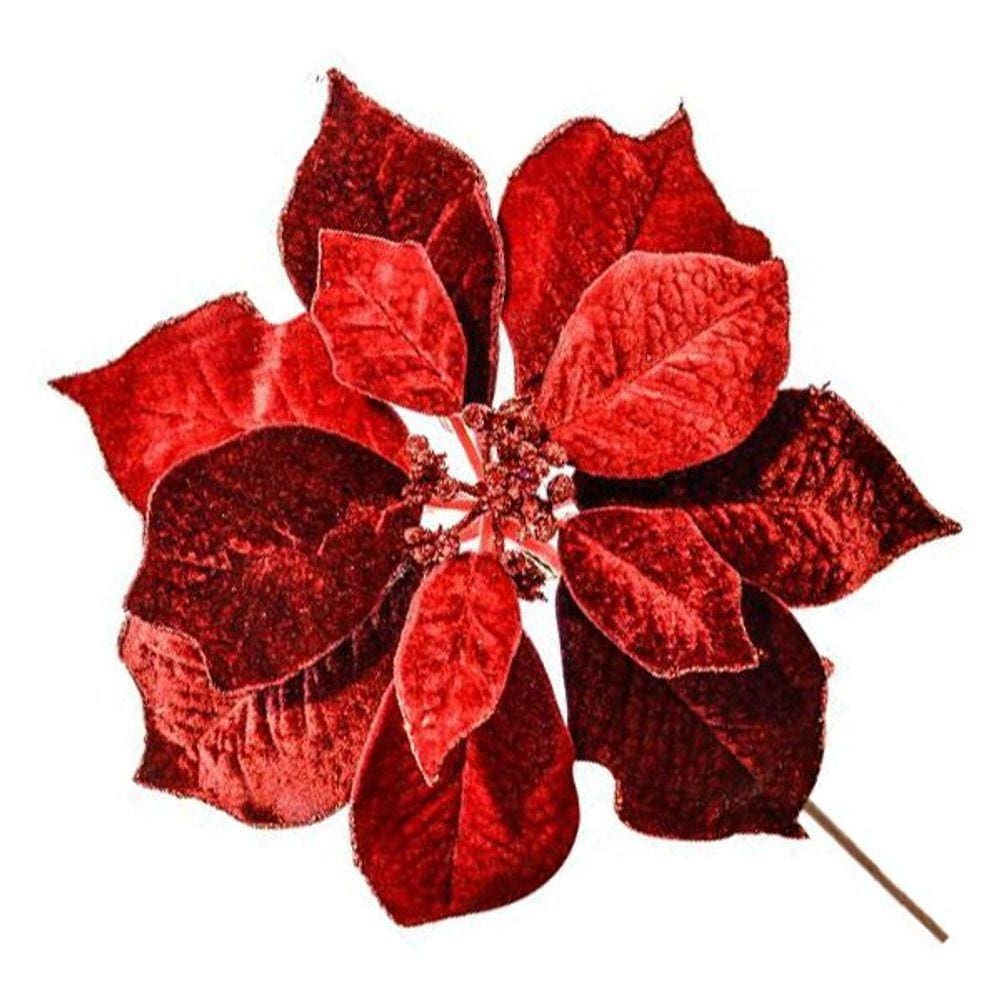 Poinsetia Vermelha 29Cm Fl243-Bo