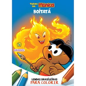 Turma Da Monica - Lendas Brasileiras Para Colorir: Boitata