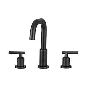 Torneira Para Banheiro Inox Misturador Duplo Comando Tefé Pingoo.casa - Preto