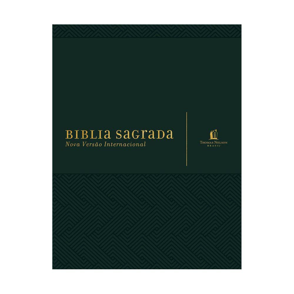 Bíblia Sagrada - Verde - Couro Soft