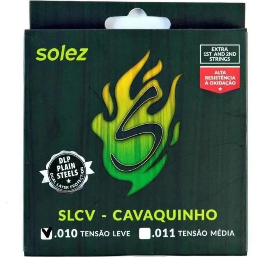 Encordoamento Solez Slcv L Cavaco Npb 0.010/0.030
