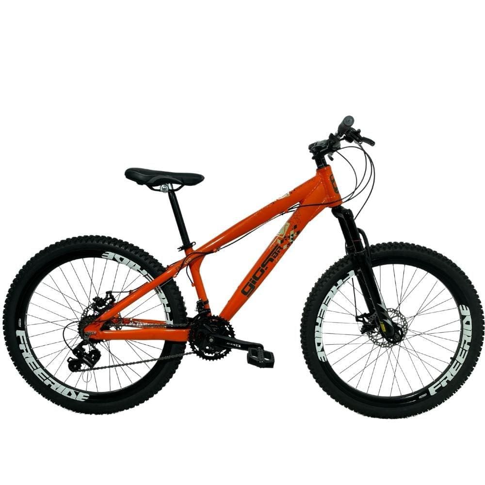 Bicicleta Gios Frx Aro 26 Susp. Dianteira 21 Marchas - Laranja