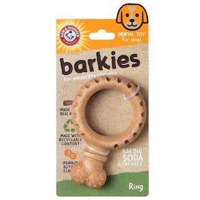 Brinquedo De Roer Barkies Ring Arm & Hammer Cães Até 15kg