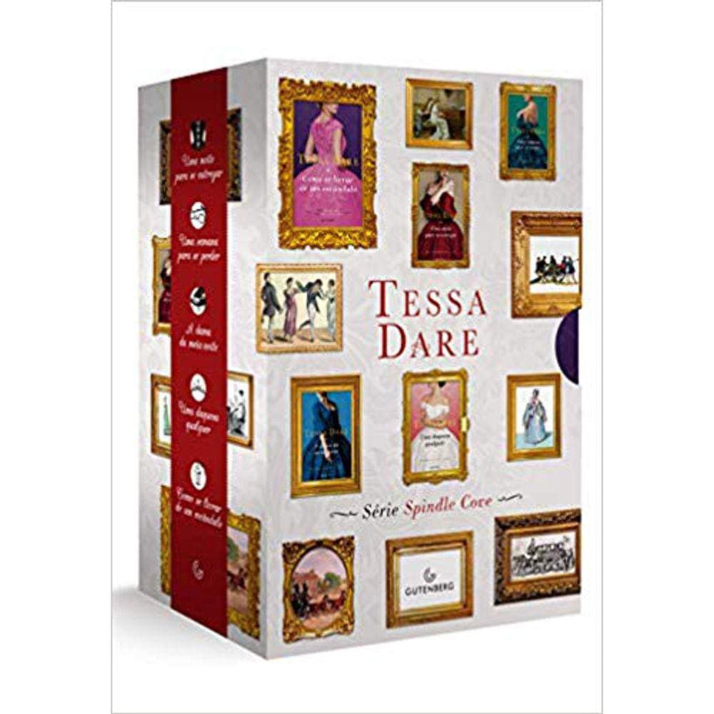 Box - Tessa Dare - Serie Spindle Cove - 5 Livros