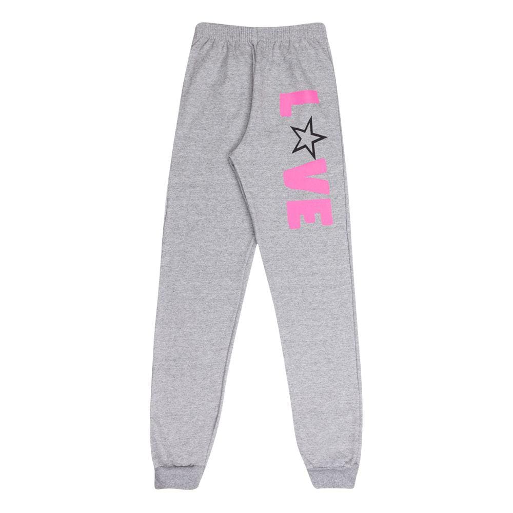 Kit 3 Calça Moletom Infantil Juvenil Meninas Roupas Inverno