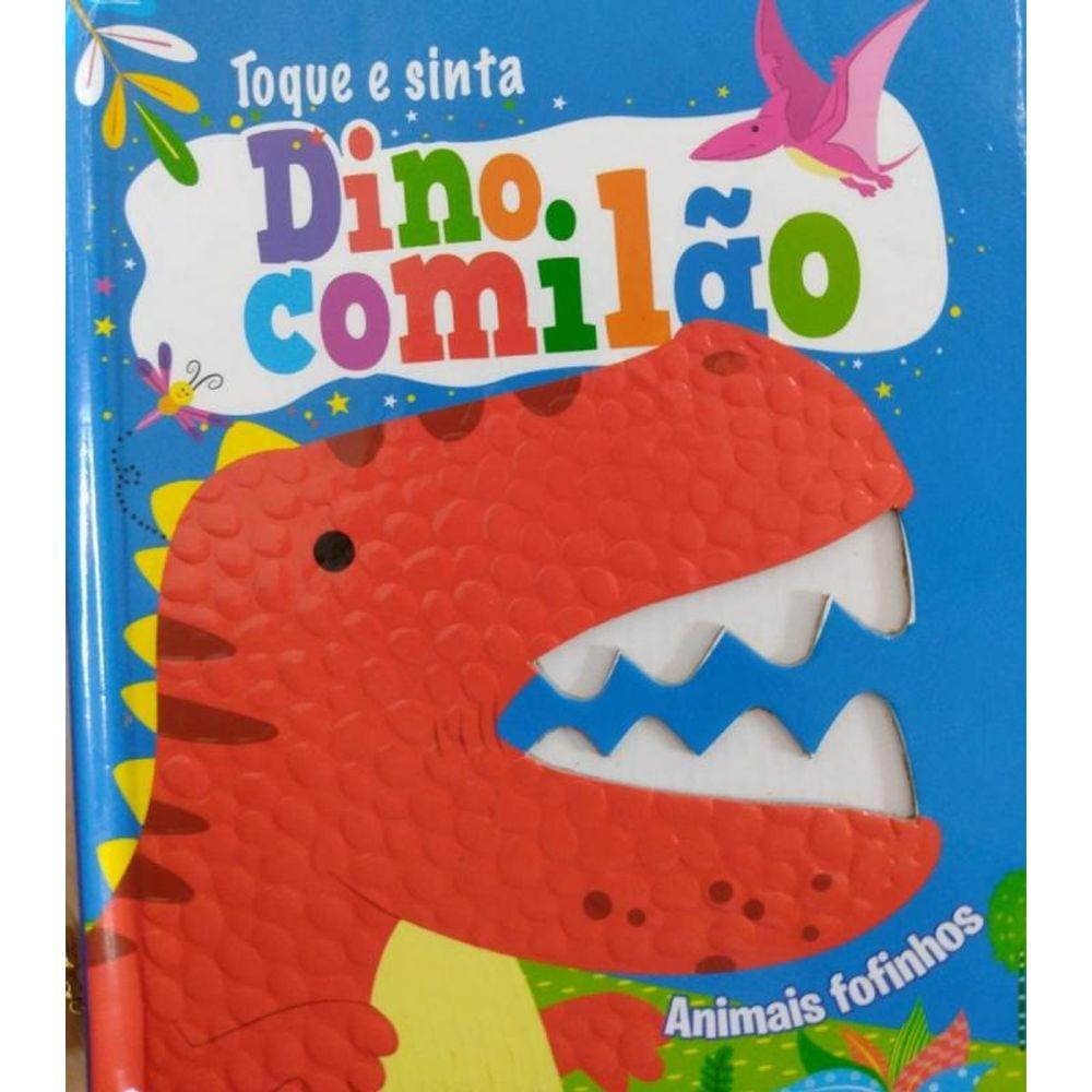 Toque E Sinta  - Dino Comilao Animais Fofinhos
