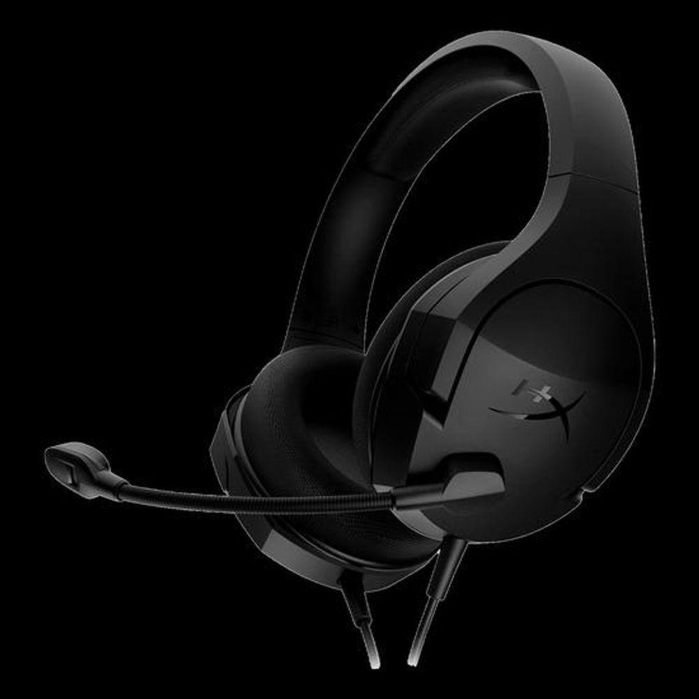 Headset gamer hyperx cloud stinger core hx hscsc bk preto e azul com