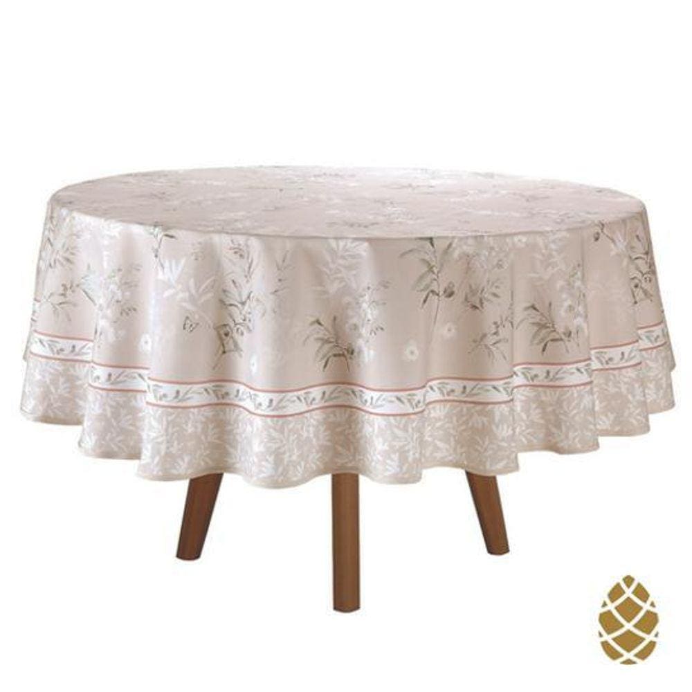 Toalha De Mesa Dohler 8 Lugares 180M Redonda Renova