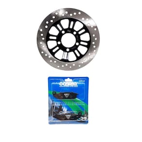 Disco De Freio Titan150 Fan 150 2009-2015 COM Pastilha Freio