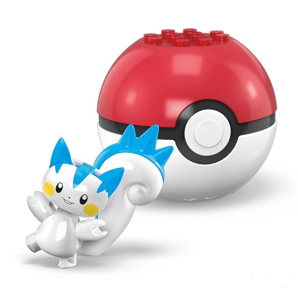 Brinquedo Pokemon - Mega Construx Pokebola + Pokemon em Promoção