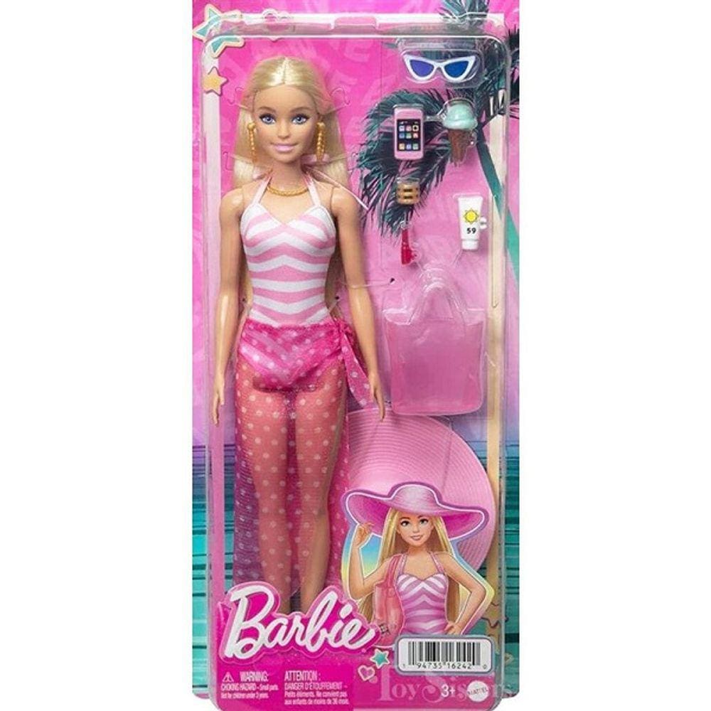 Barbie O Filme - Boneca Dia Do Surf - Mattel Hpt49