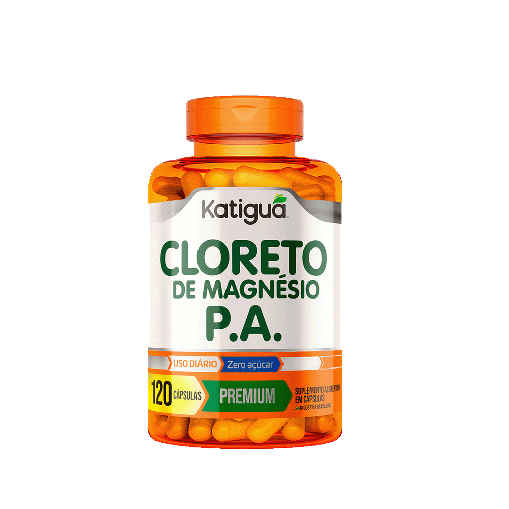 Cloreto de Magnésio Katiguá com 60 Cápsulas