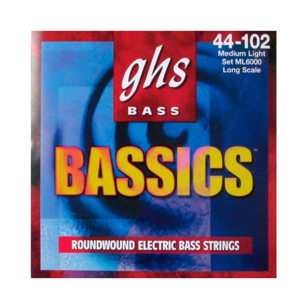 Encordoamento Baixo GHS 0.44 ML6000 4 Cordas - 9491