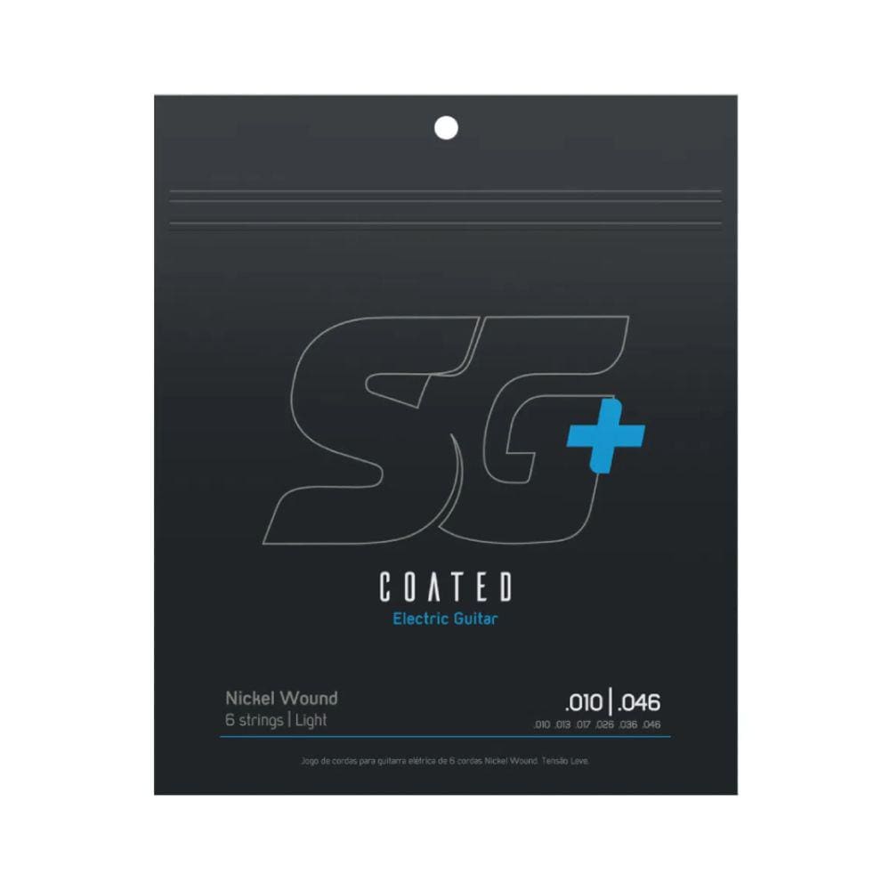 Encordoamento Guitarra SG+ 0.10 Light Coated - 5198C