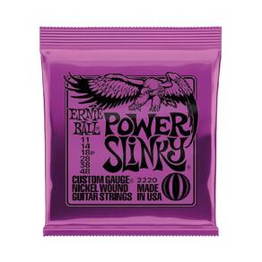 Encordoamento Guitarra Ernie Ball 0.11 Power Slinky P02220 - 12855