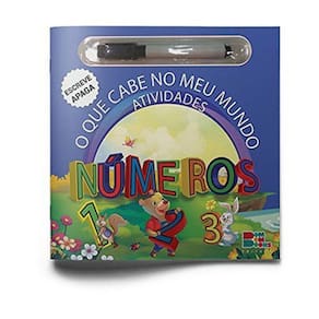 Escreve Apaga - O Que Cabe No Meu Mundo - Atividades - Numeros - Pequeno