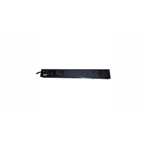 Filtro De Linha 7 Tomadas Case Metálica Upsai FM-7T