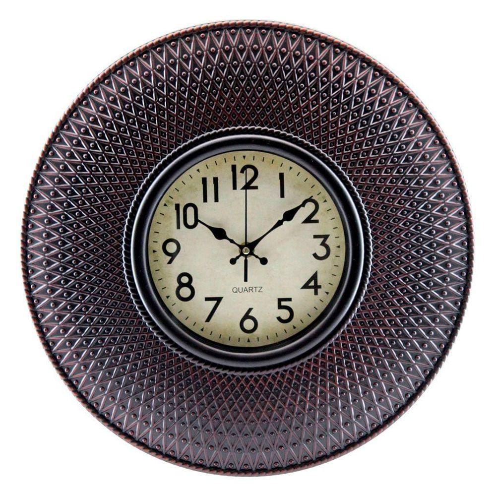 Relógio De Parede Decorativo Clássico 40cm