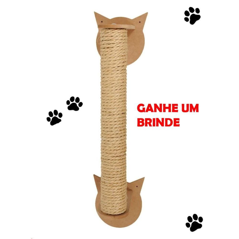 Arranhador Brinquedo Para Gato Grande Poste 50 Cm Altura