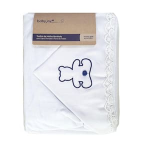 TOALHA BEBÊ COM CAPUZ Urso FORRADA FRALDAS BABY JOY