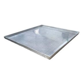 Assadeira 35x35 Perfurada 100% Alumínio