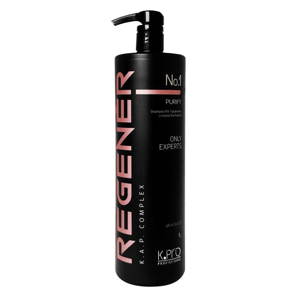Shampoo K.Pro Regenér Purify Passo No.1 K.a.p. Complex 1L