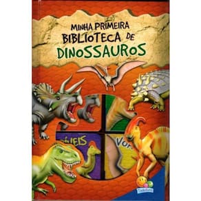 Box - 6 Unidades - Minha Primeira Biblioteca De Dinossauros