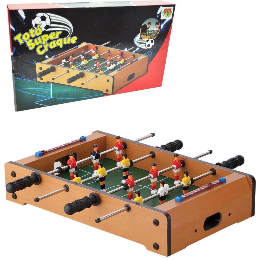 Jogo de futebol de Mesa - Pebolim - Brinquedos Catavento - Campo Belo