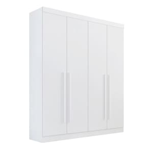 Guarda Roupa 4 Portas Da Vinci Branco