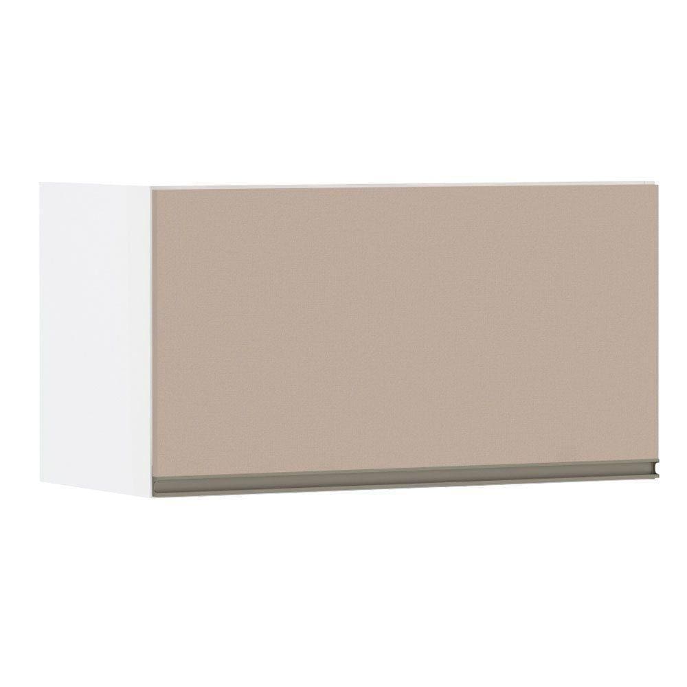 Armário Basculante 70cm 1 Porta Branco Polar C/Connect