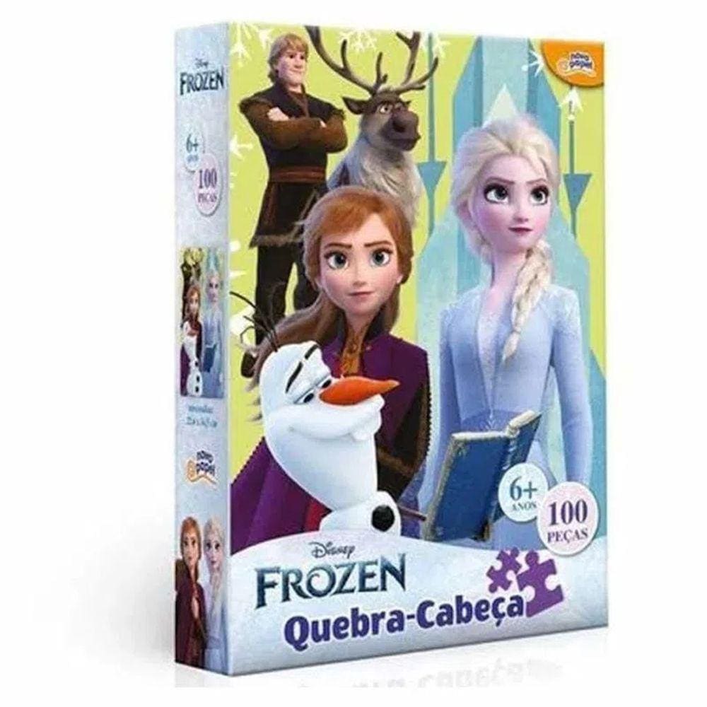 QUEBRA CABEÇA Frozen 100 PEÇAS + 6 ANOS