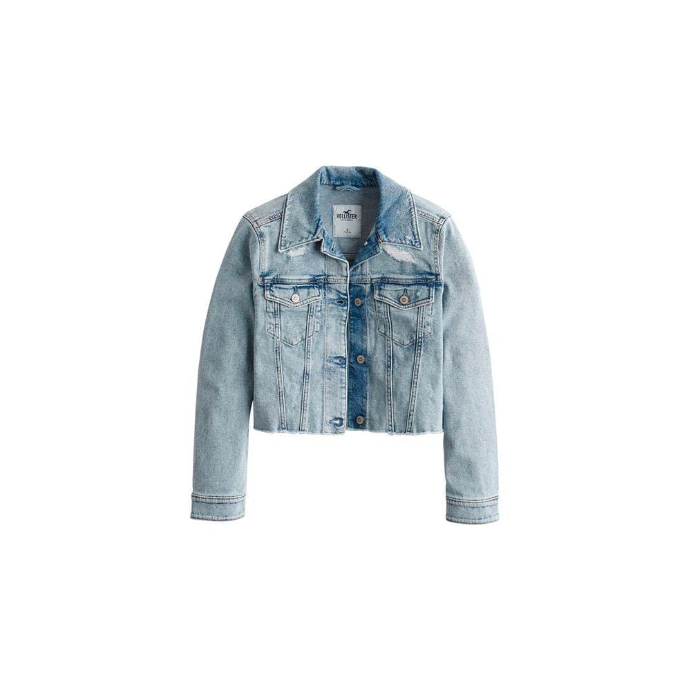 JaquetaJeans Hollister Feminina