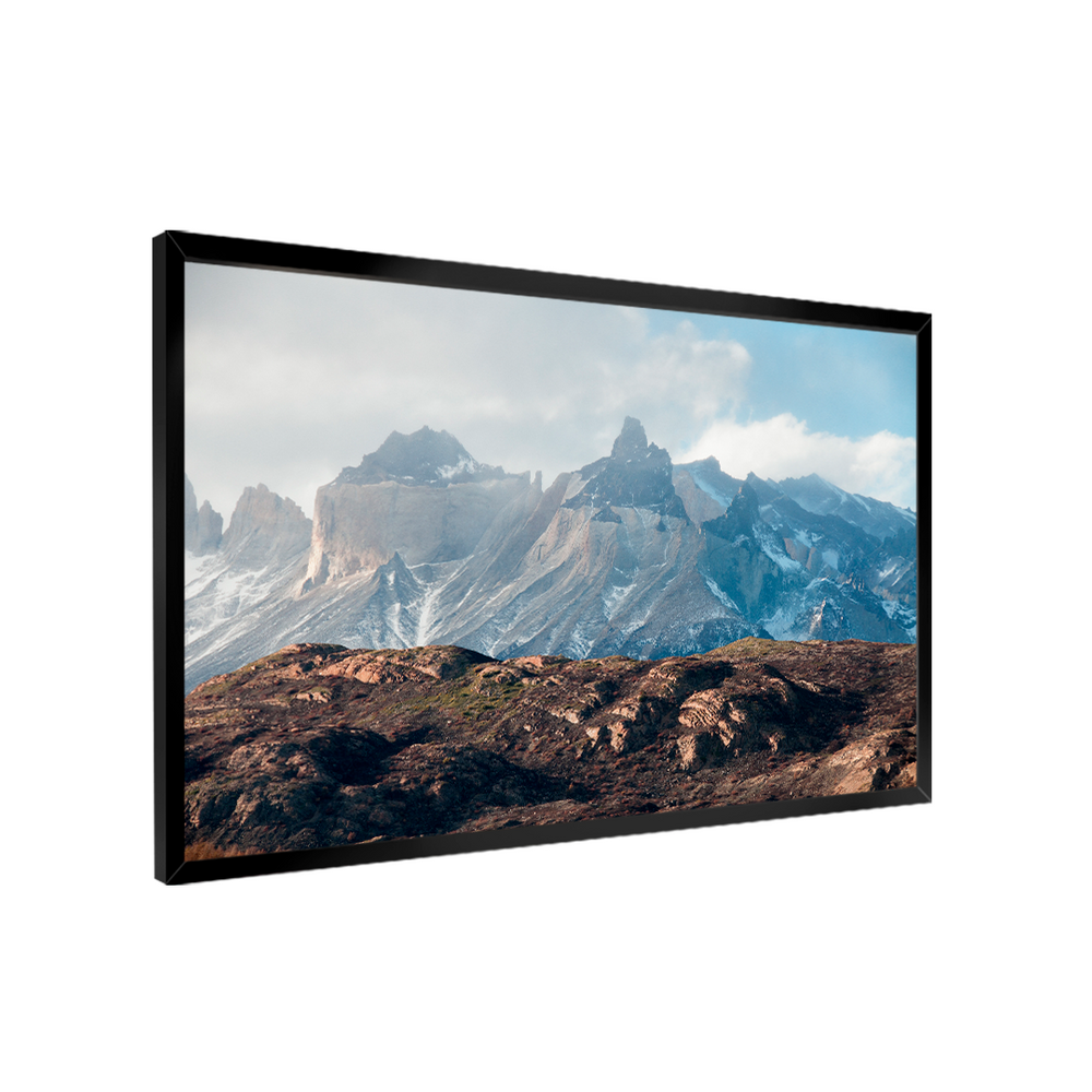 Quadro Montanhas Nevadas Patagônia -- BR ARTES