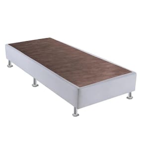 Cama Box Solteiro Ortobom Amer Cori Bianco 88x188x30 Branco
