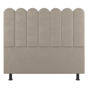 Cabeceira Cama Box Solteiro Lana 100cm Linho Bege - Abmaza