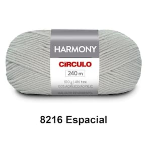 Lã Fio Harmony 100G 240M Novelo - Tricô E Crochê