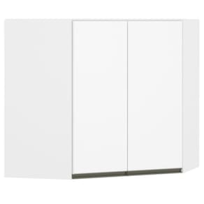 Armário Perola Canto Diagonal 2 Portas Luciane Branco Polar