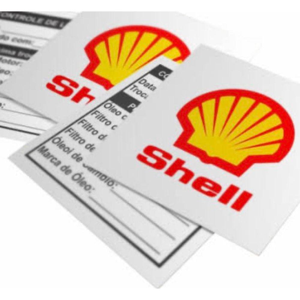 Etiquetas Troca De Óleo 4000