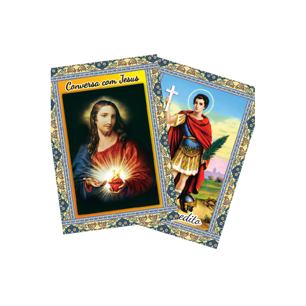 Santinhos De Promessa - Aqui! 1000