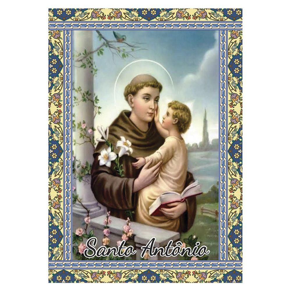 Santinho Responsório de Santo Antônio (oração no verso) - 7x10 cm 1000