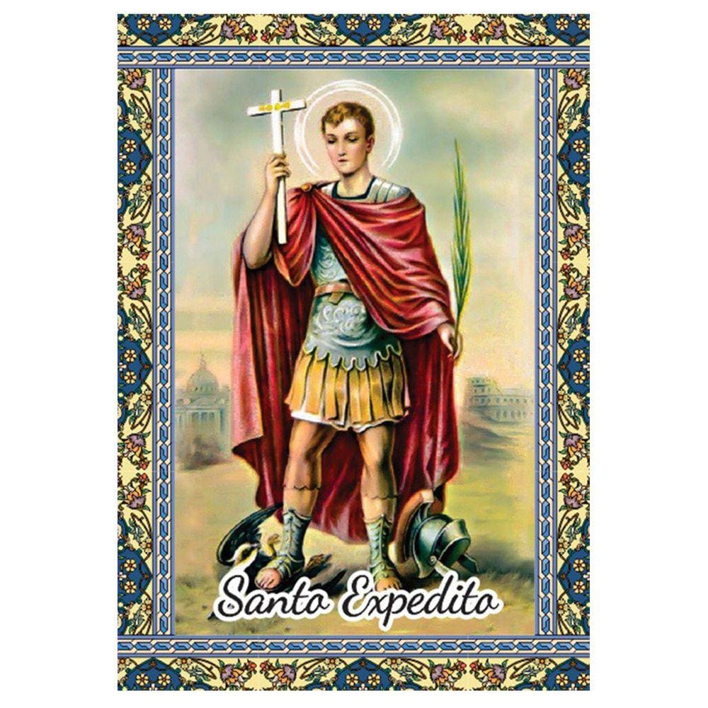 Santinho Santo Expedito Novo - 7x10 cm 100