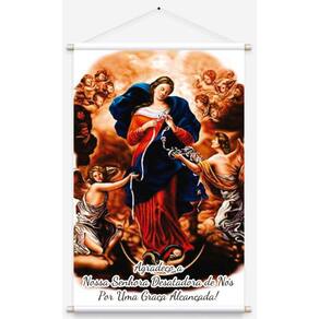 Banner N. Sra. Desatadora dos Nós Graça Alcançada - 40x60 cm