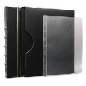 Álbum de Luxo Preto 30 Folhas para 30 Cédulas 3BZN G
