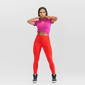 Calça Legging Labellamafia Feminina Cós Elástico Academia